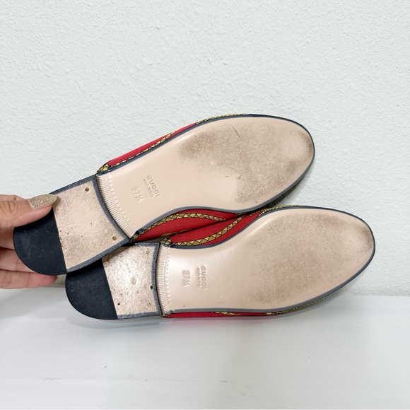 Gucci Princetown Mules With Horsebit Accent - Picture 6 of 7